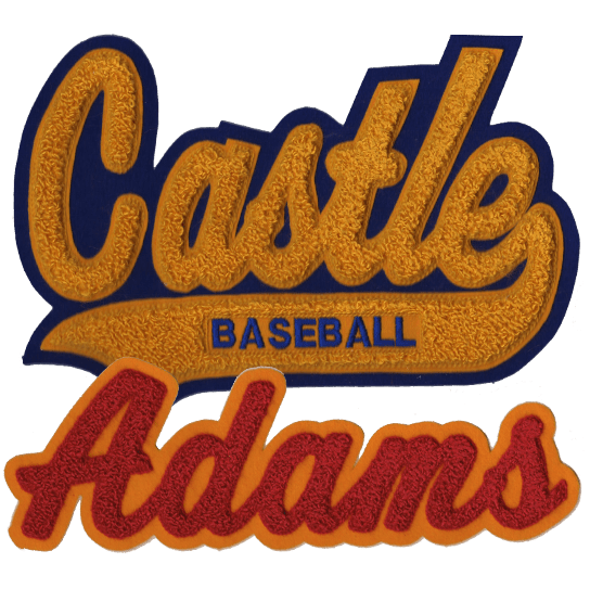 Custom Chenille Patches For Letterman Jackets