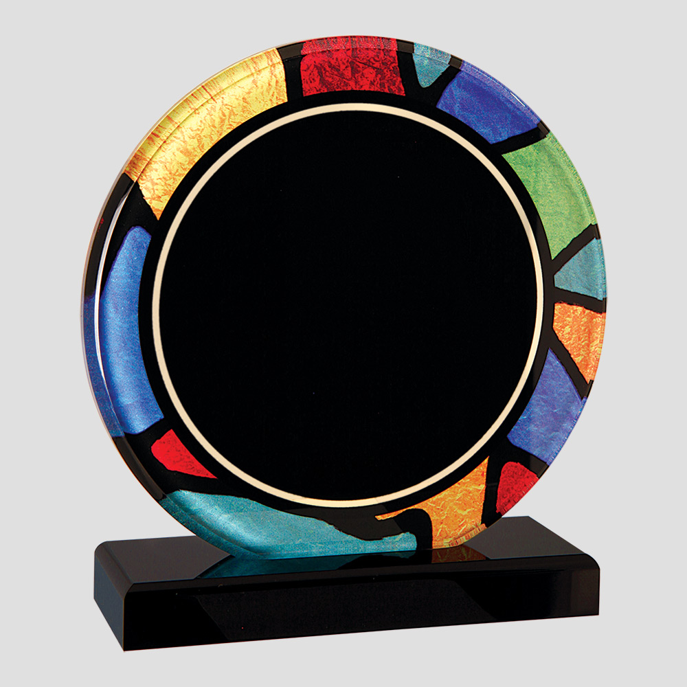 Stained Glass Acrylic Plaque Awards for Less