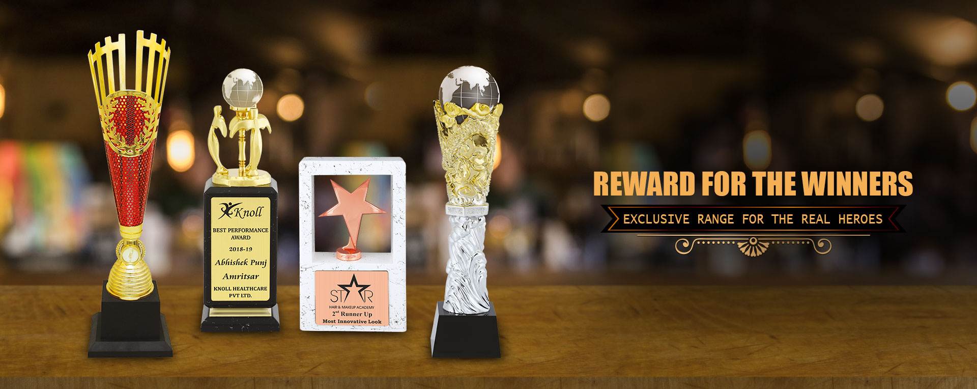 Trophy manufacturers in India Award Manufacture CO