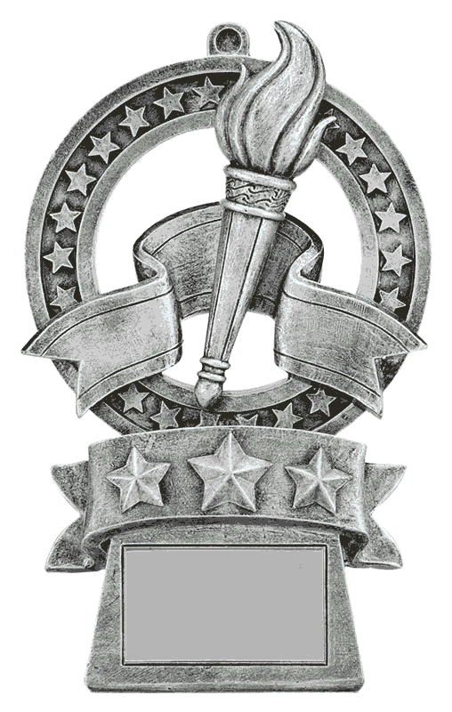 Star Medal Victory Resin Trophy Awards Unlimited