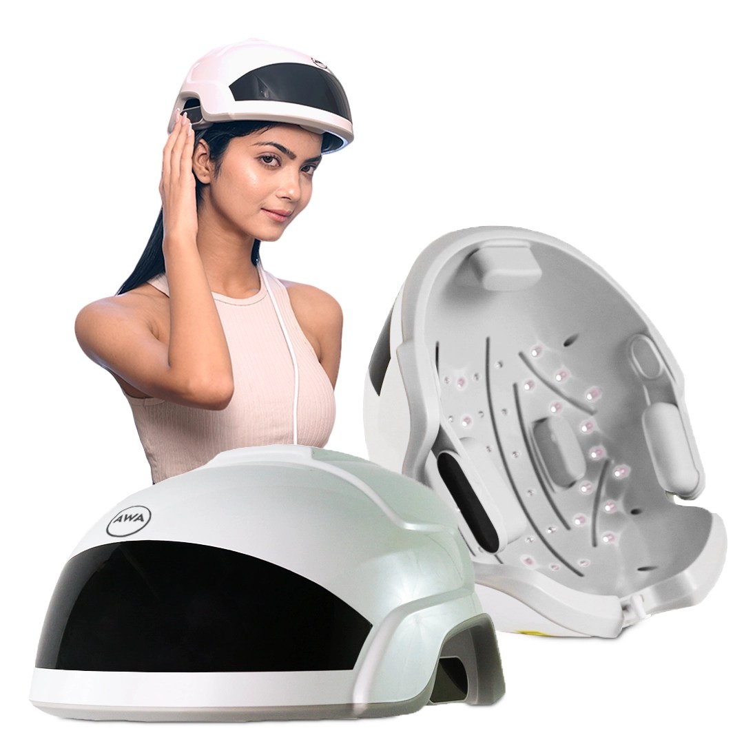 Red Light Therapy LXHelmet RLT Device for Natural Hair Growth