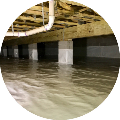 Crawl Space Encapsulation Contractor | A Waterproofing Solution