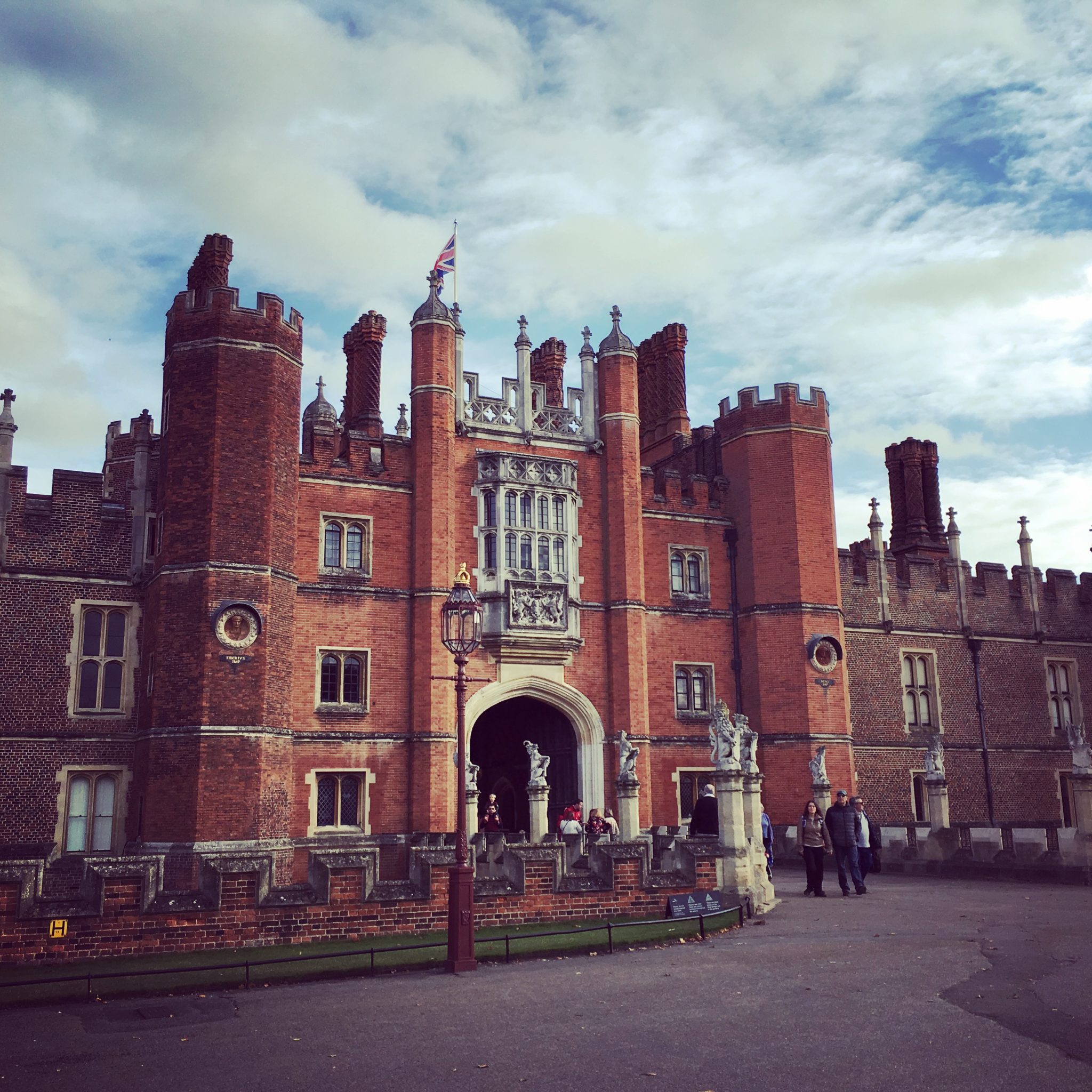 Stunning autumn leaves at Hampton Court Palace and the Magic Garden