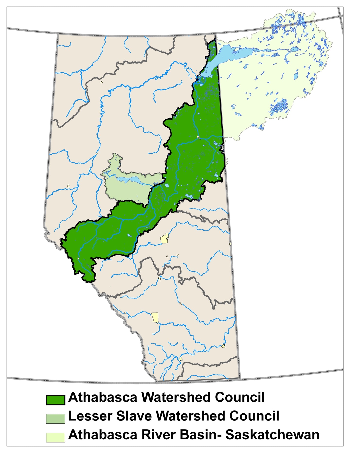 Maps Athabasca Watershed Council