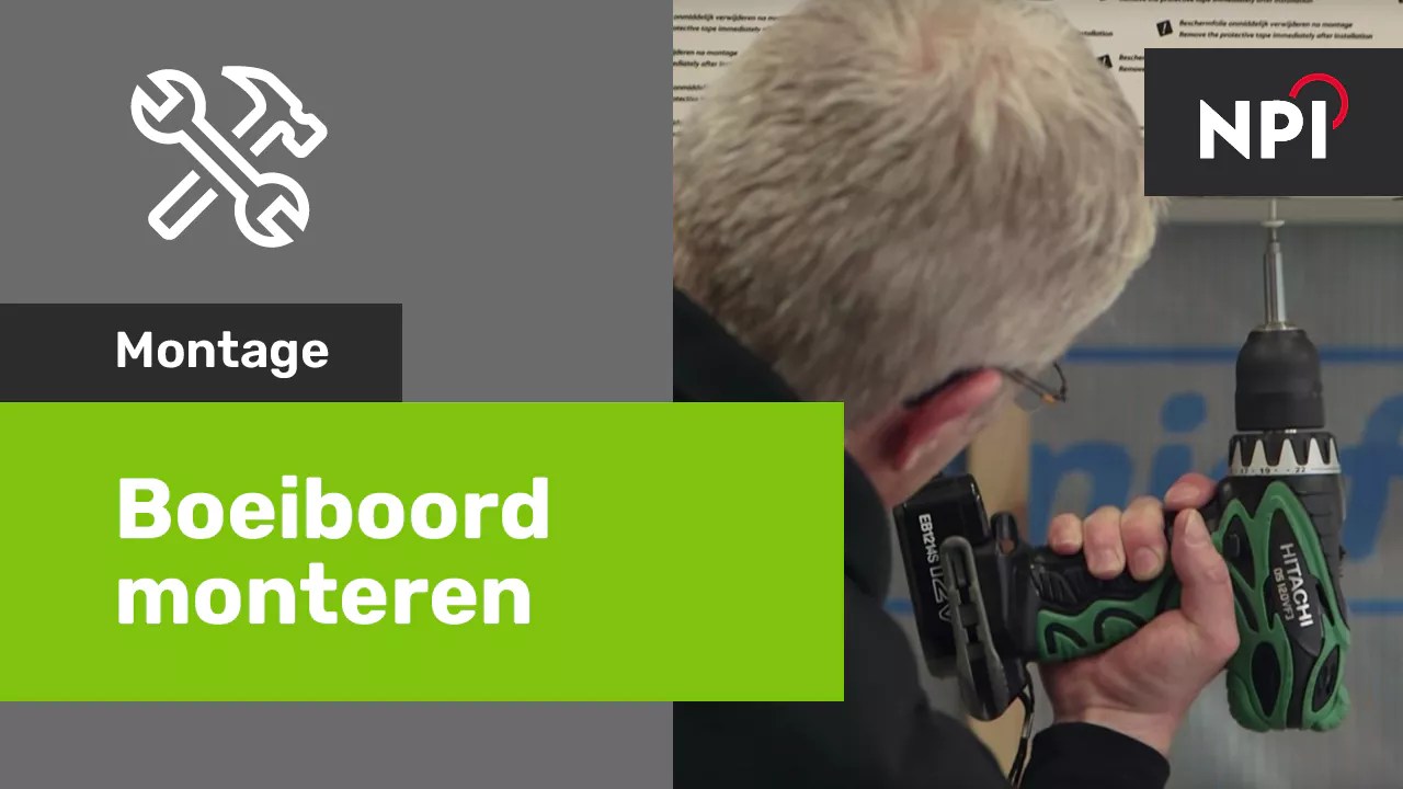 Boeiboord Bestel uw kunststof boeiboorden online NPI