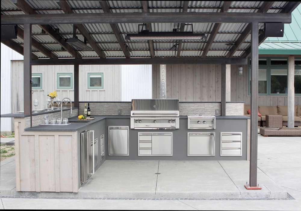 Stylish Outdoor Kitchen Cover Ideas