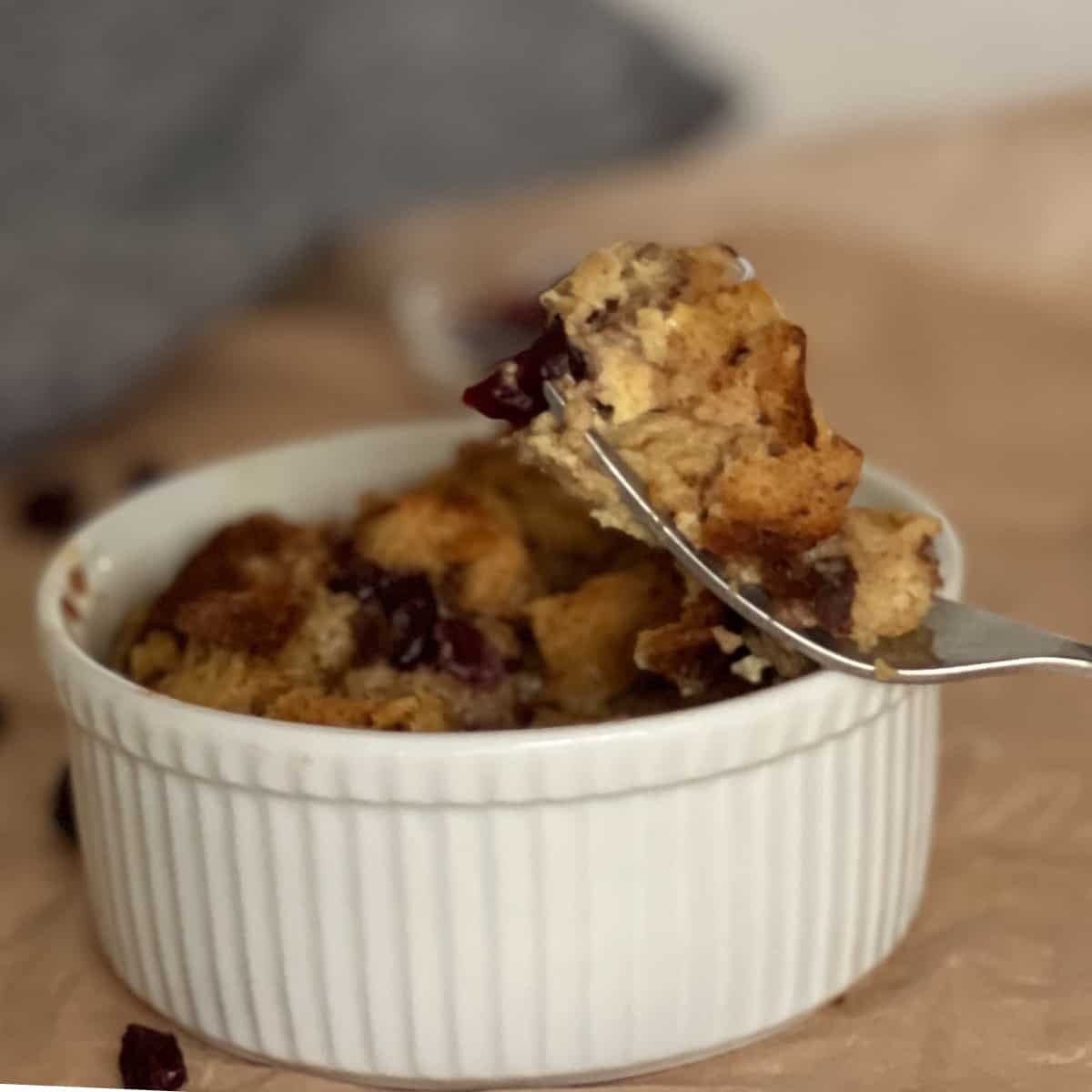 Easy Irish Bread Pudding Recipe for One • A Weekend Cook®
