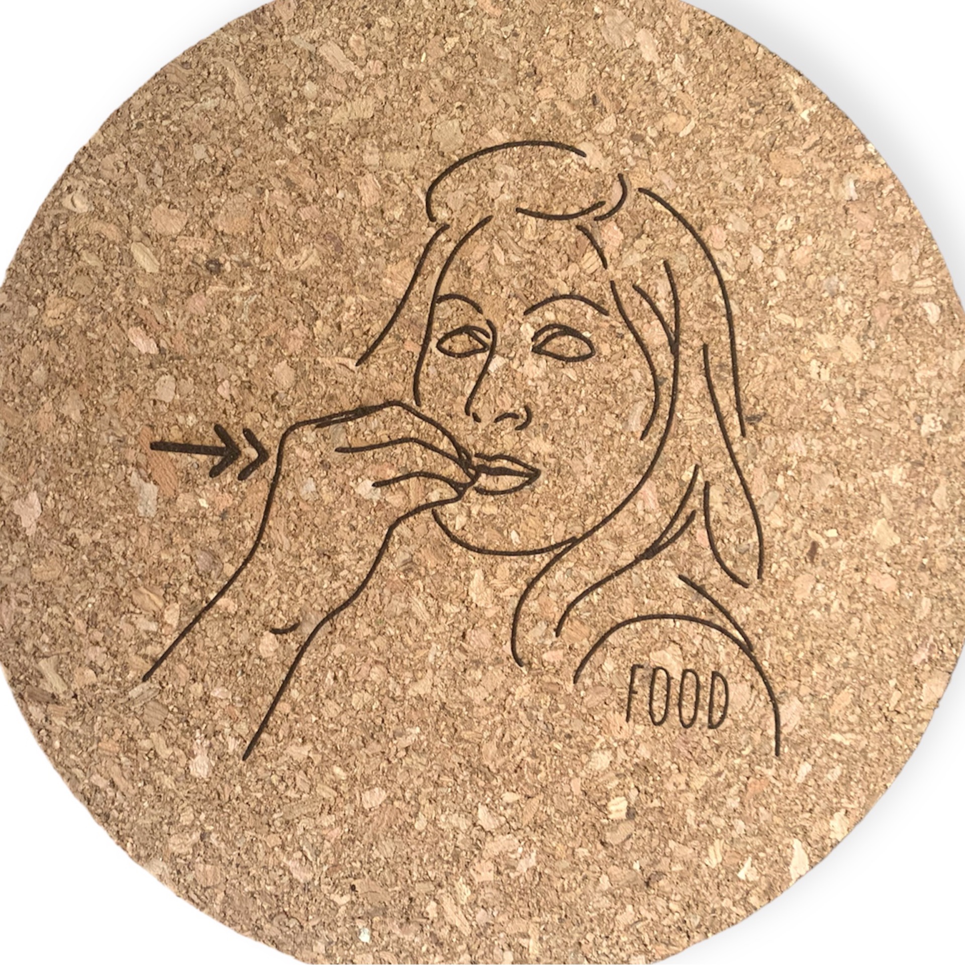 Trivet FOOD Awesome Auslan