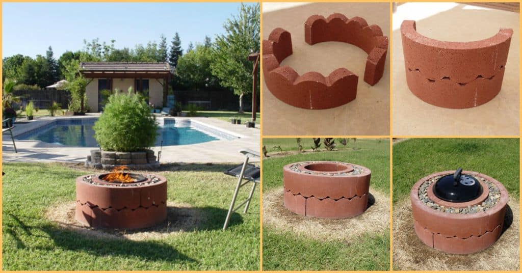 This Guy Built The Coolest 'Portable' Fire Pit With BuiltIn Grill For Just 50! •