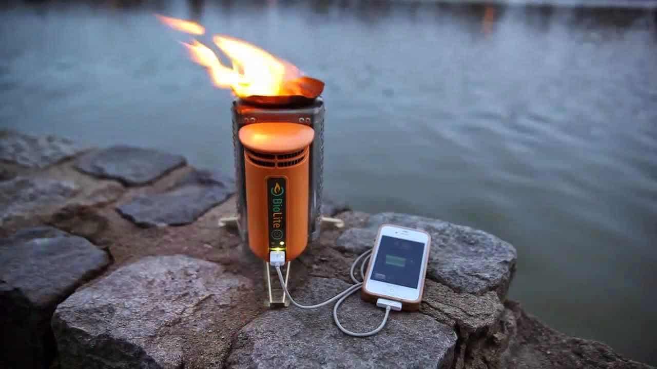 The Coolest Clean Energy Camp Stove That Generates Power For All Your