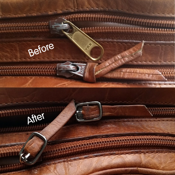 How to DIY and Replace a Zipper Pull by Confessions of a Refashionista