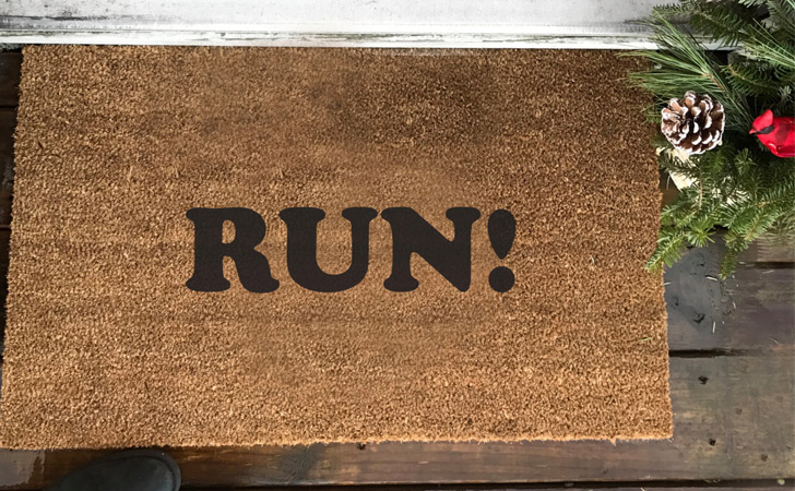 50 Funny Doormats Crazy, Cool & Humorous Doormats You Can Buy