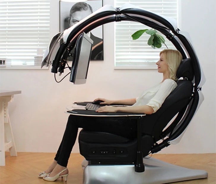 Droian Ergonomic Computer Workstation