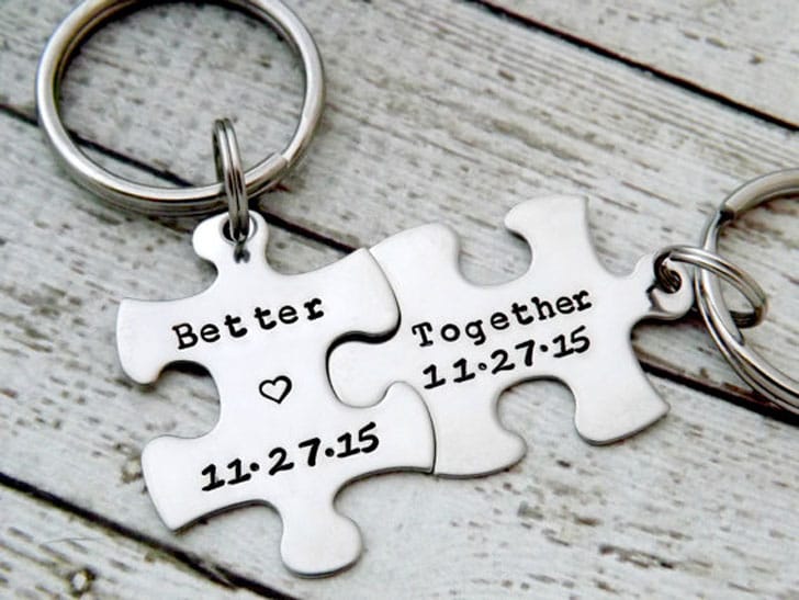 31 Matching Couples Keychains for Him and Her ( Couples Keyrings )