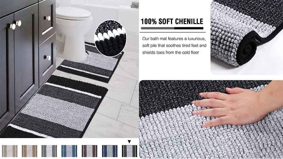 30 Bathroom Rug Ideas To Improve Your Bathroom Style