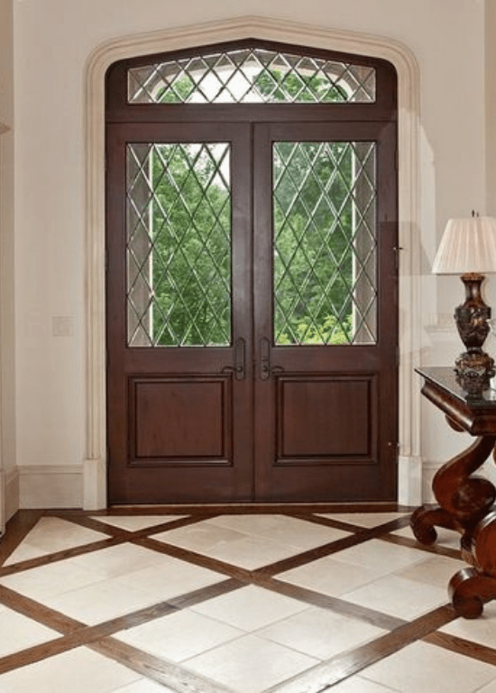 25 Simple and Unique Front Door Entry Tile Ideas