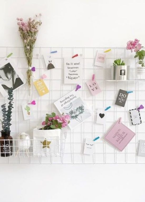 25 Wonderful Wall Grid Ideas To Decorate Your Room