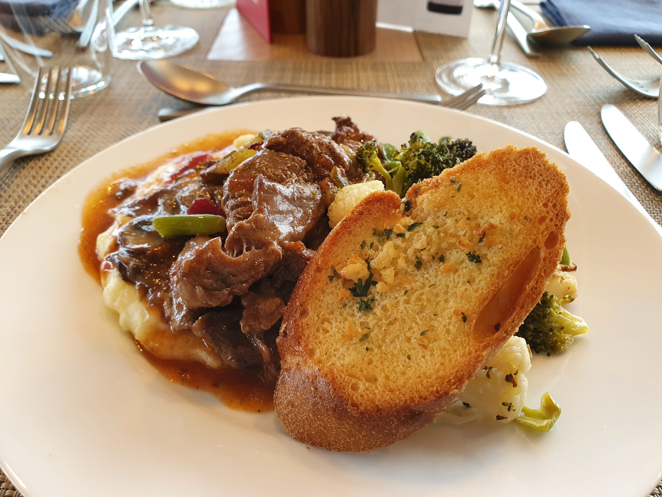 Dining in the Chandler Aune