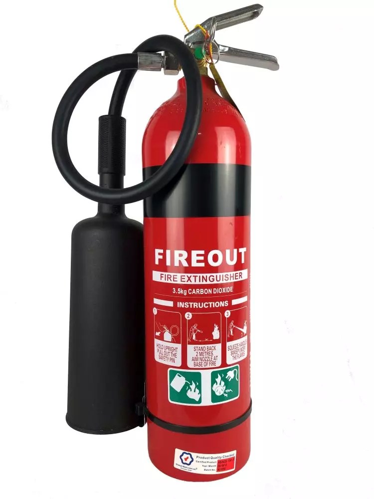 Fire Extinguisher 3.5kg CO2 Fireout 10BE AWFS