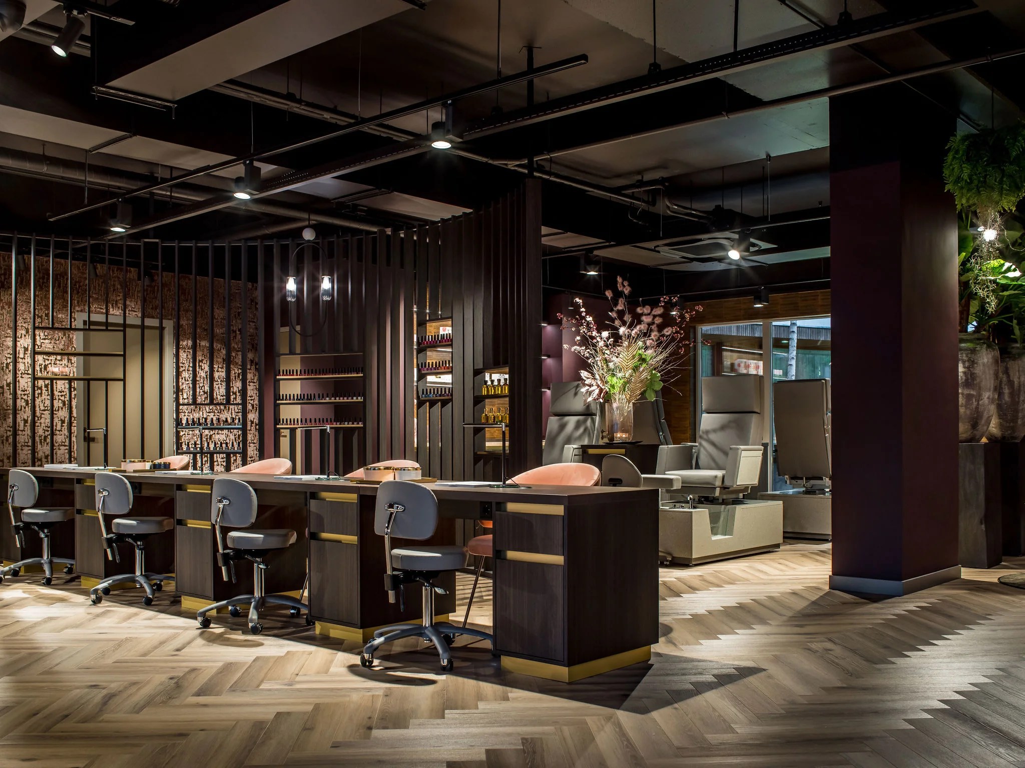 Interieur verbouwing beautysalon Rotterdam AWG