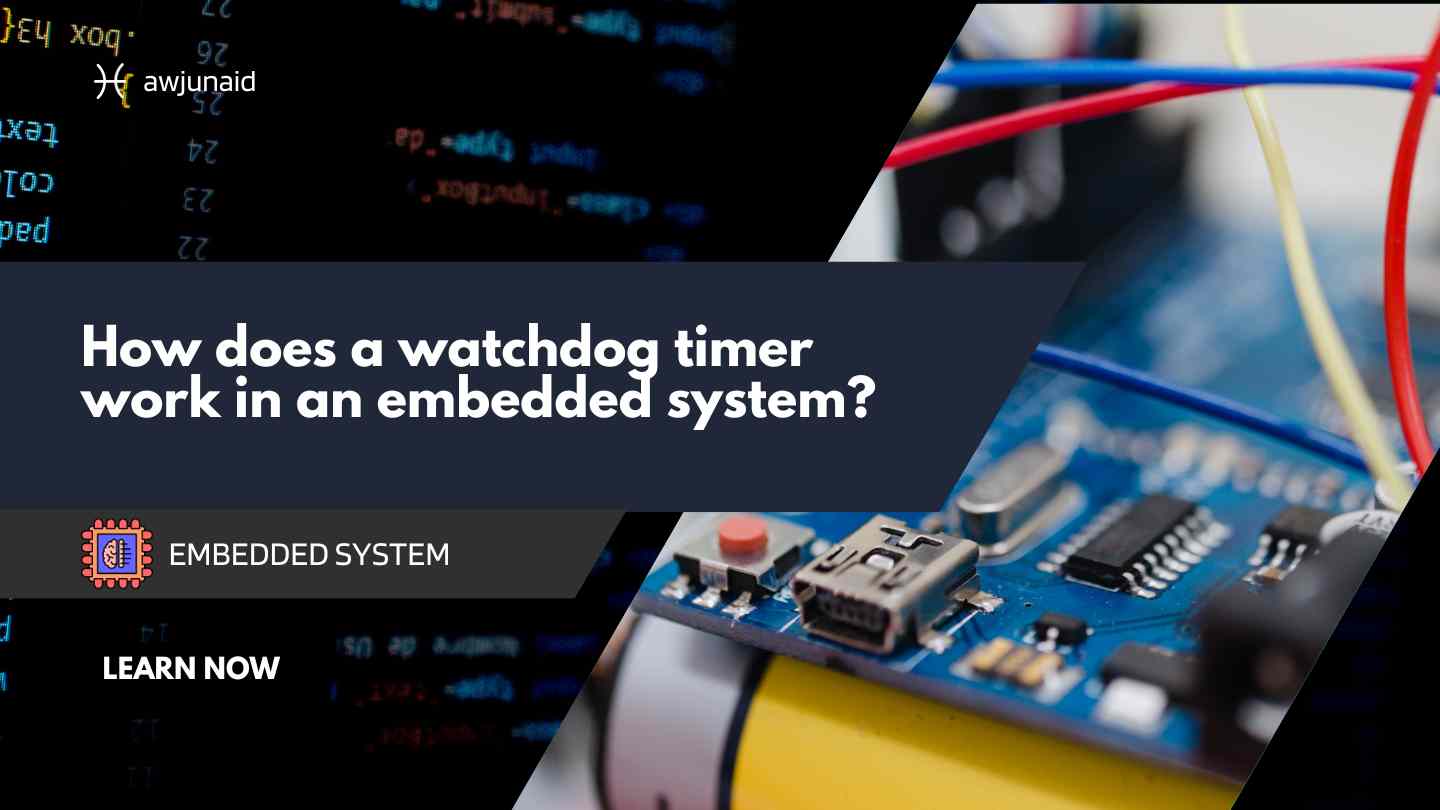 How does a watchdog timer work in an embedded system? Abdul Wahab Junaid