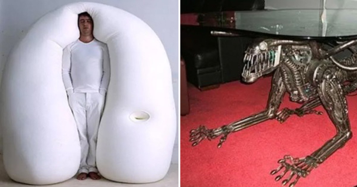 15 Utterly Bizarre Pieces of Furniture