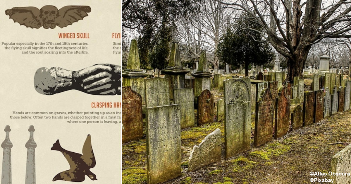 Check out This Guide to the Meanings of Common Cemetery Symbols
