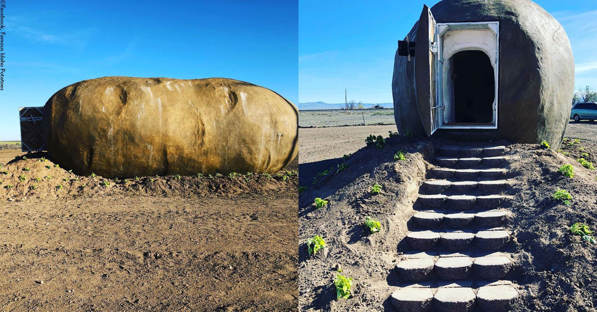 Wanna Sleep Inside A Giant Potato? This Idaho Air B&B Has You Covered