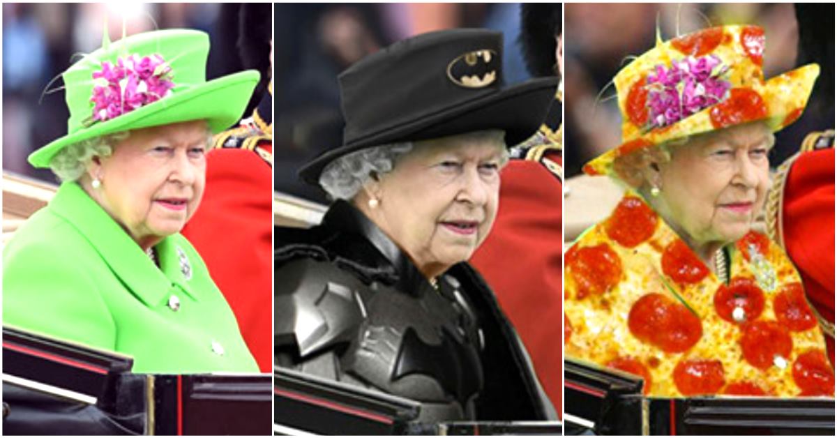 The Queen Wore A Green Dress, And Had A Field Day