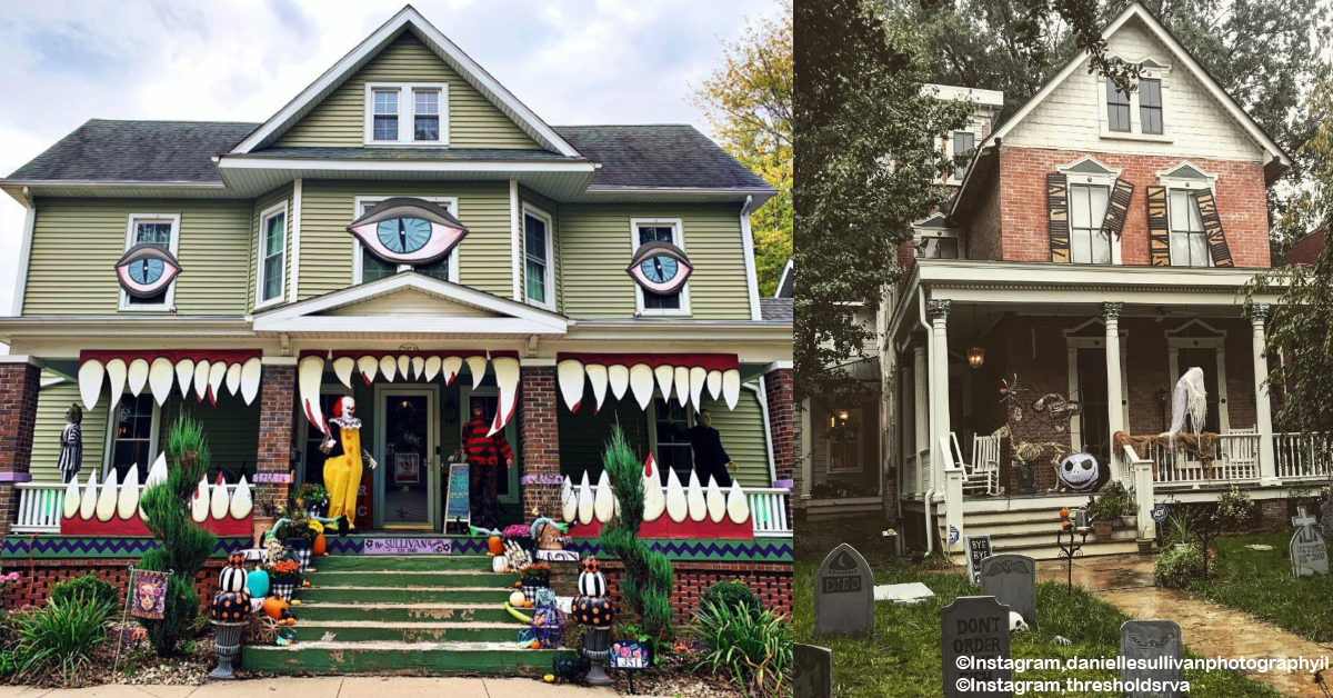 15 Frightening, HalloweenReady Houses to Get You Psyched for Trick or
