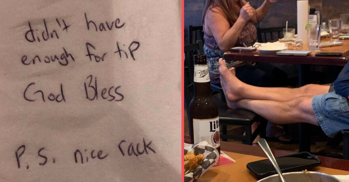 Rude Restaurant Customers Are Everywhere and Here's the Proof