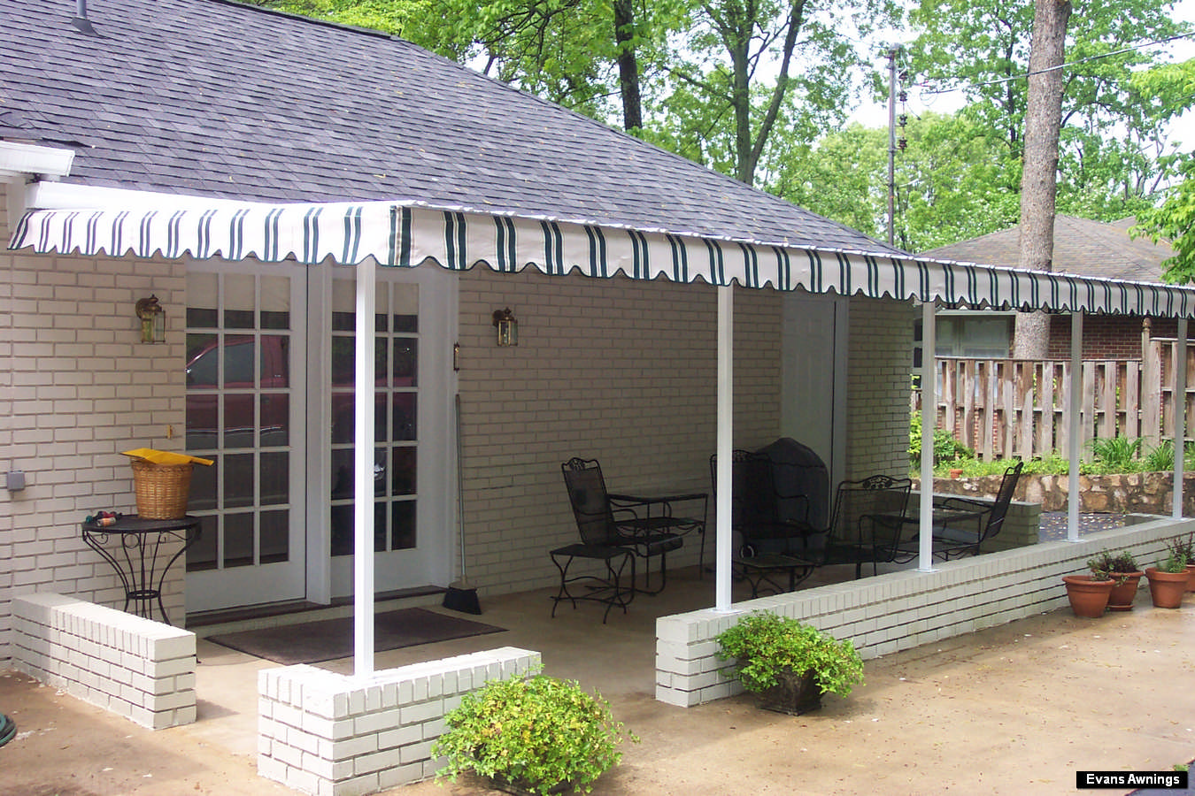 Aluminum Products Awnings by Evans