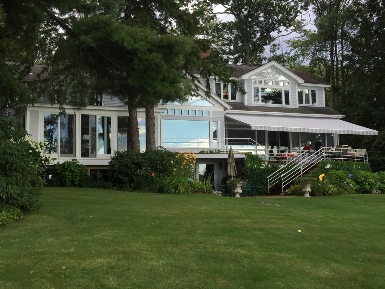 Huge awning in Gilford NH Awningsnh