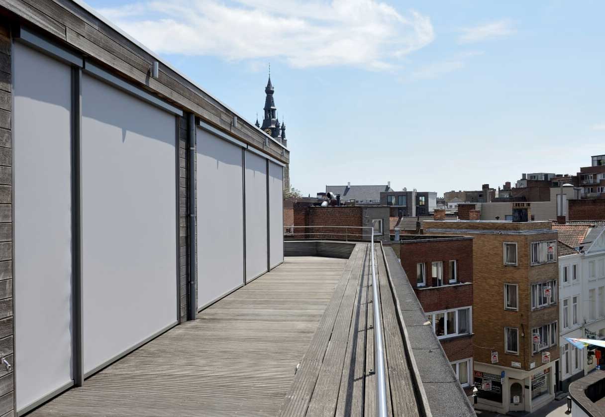 Retractable Solar Screens Retractable Solar Zip Screens The Awning