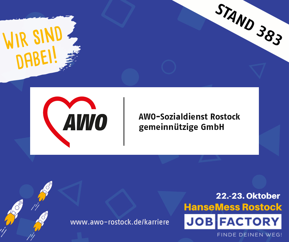 AWO Rostock auf der Jobfactory in Rostock! SAVE THE DATE