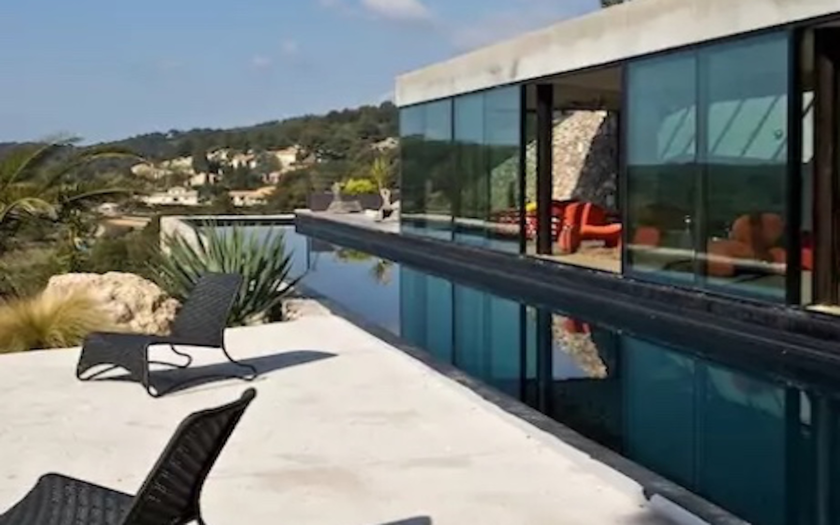 This French Airbnb Villa Comes Complete With A 27m Aquarium Pool