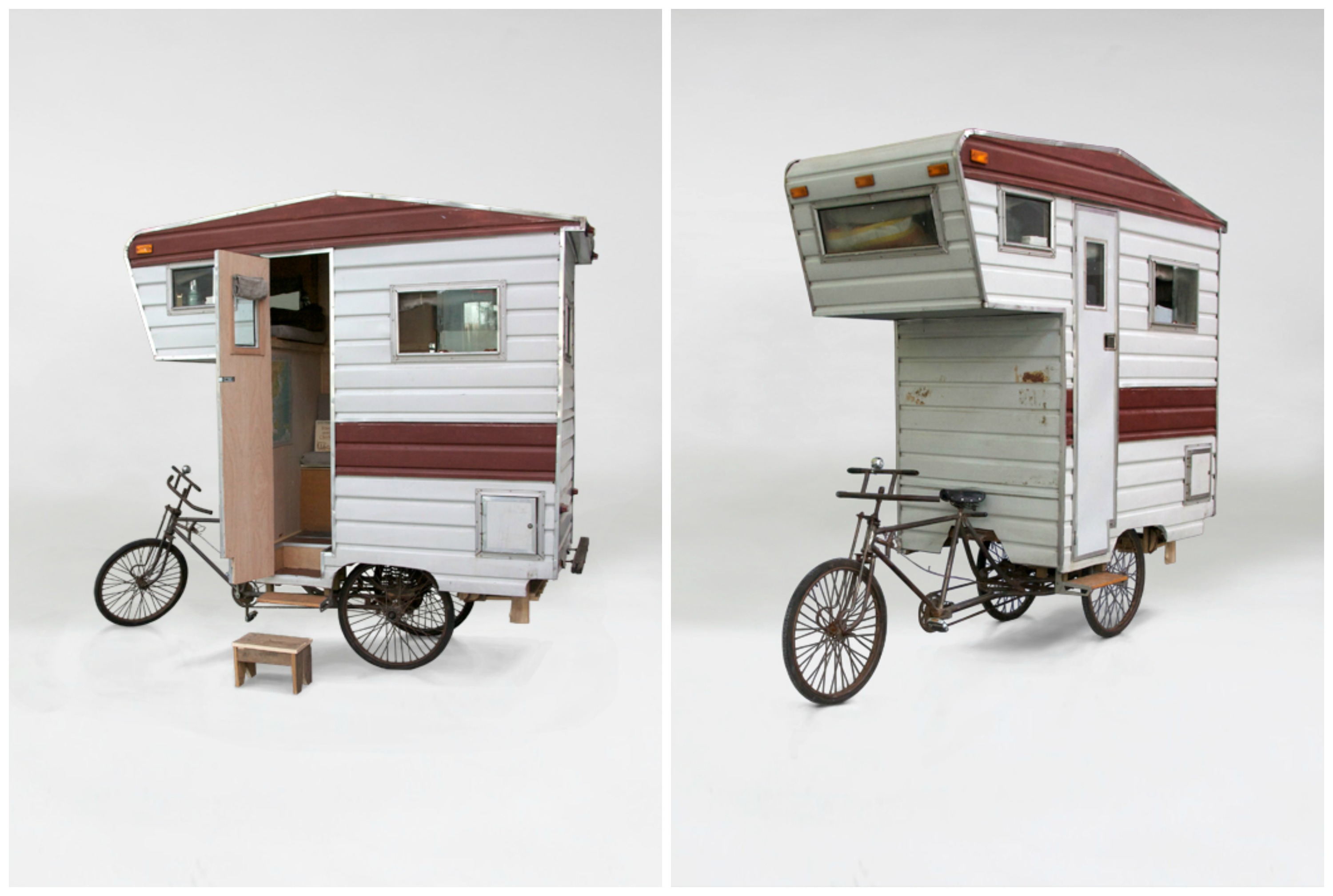 This Camper Is A Tiny Caravan For Your Bicycle