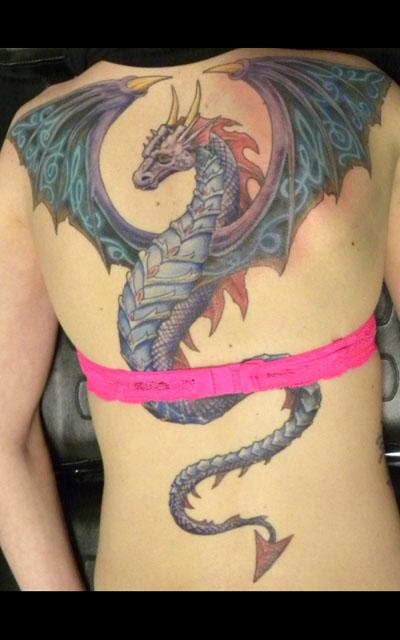 Back Tattoos_Muskegon, Michigan, USA