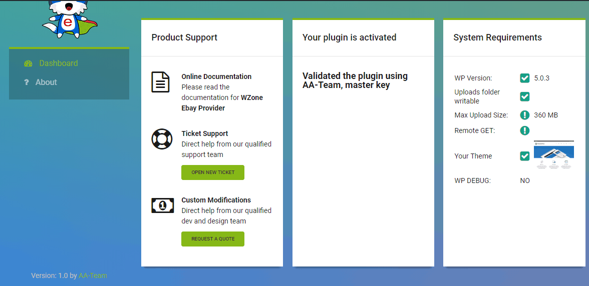 Wzone Addon eBay Affiliates By AATeam (Maximize Revenue)