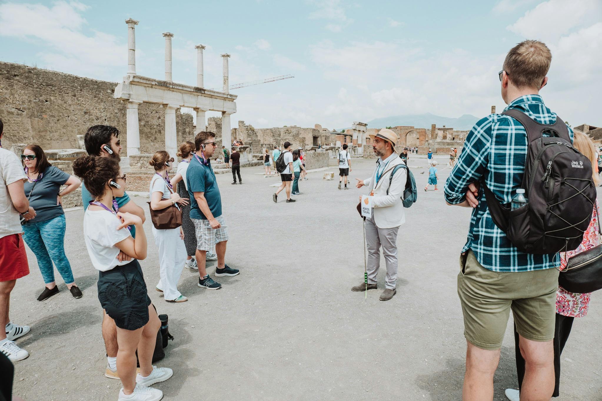 Pompeii & Herculaneum: Small Group Guided Tour from Sorrento