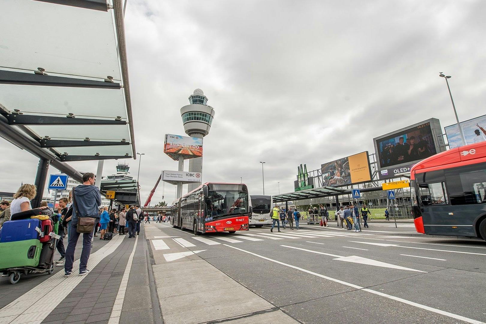 Bus Transfer To/From Amsterdam Schiphol and Haarlem