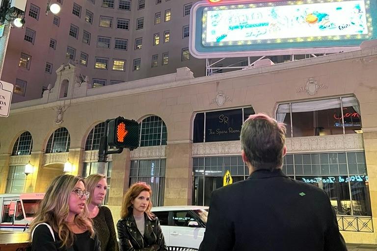 Outside the Hollywood Roosevelt