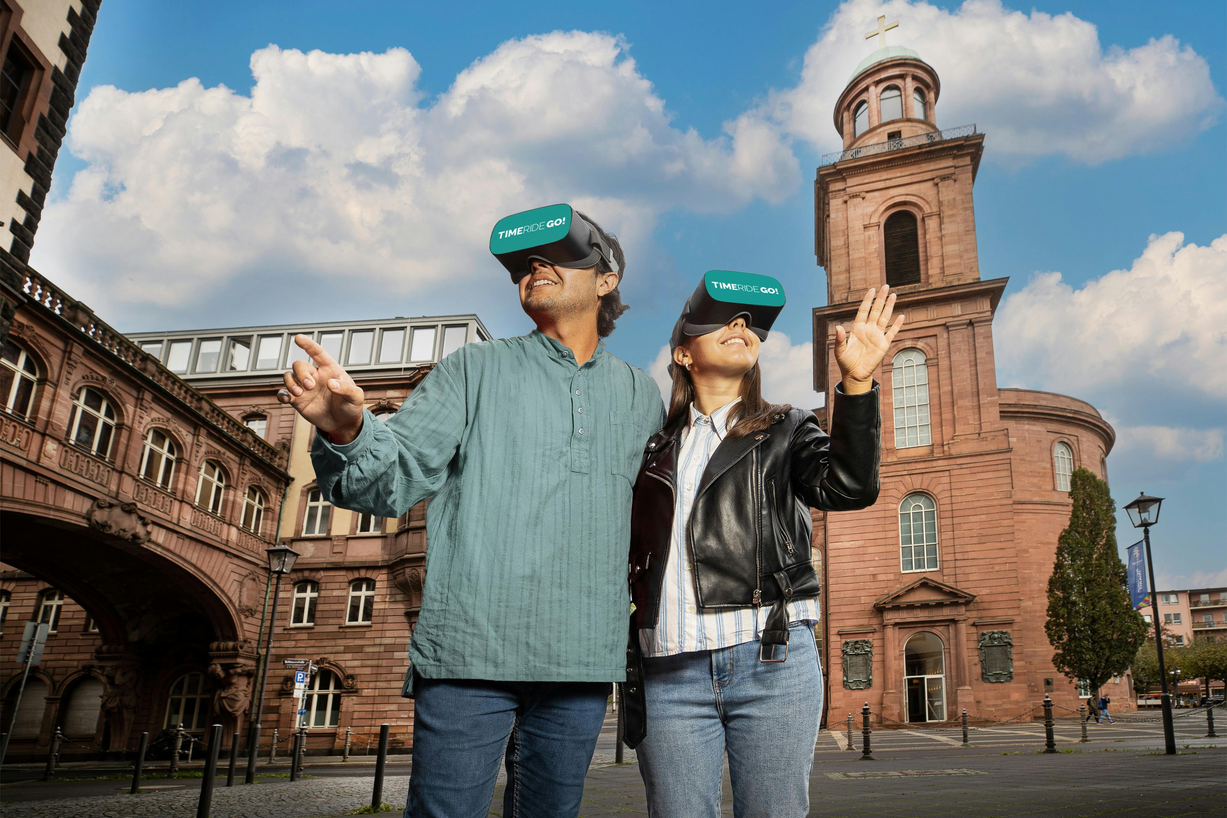 TimeRide Frankfurt: Guided VR City Tour
