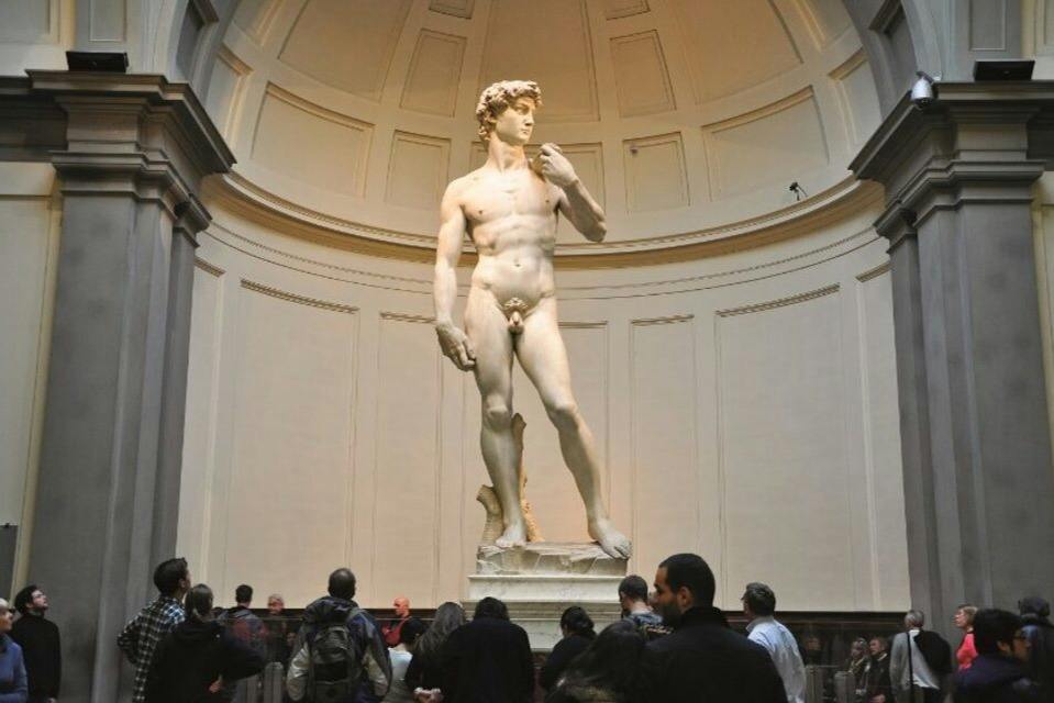 Accademia & Uffizi Gallery: Guided Tour + Roundtrip from Rome