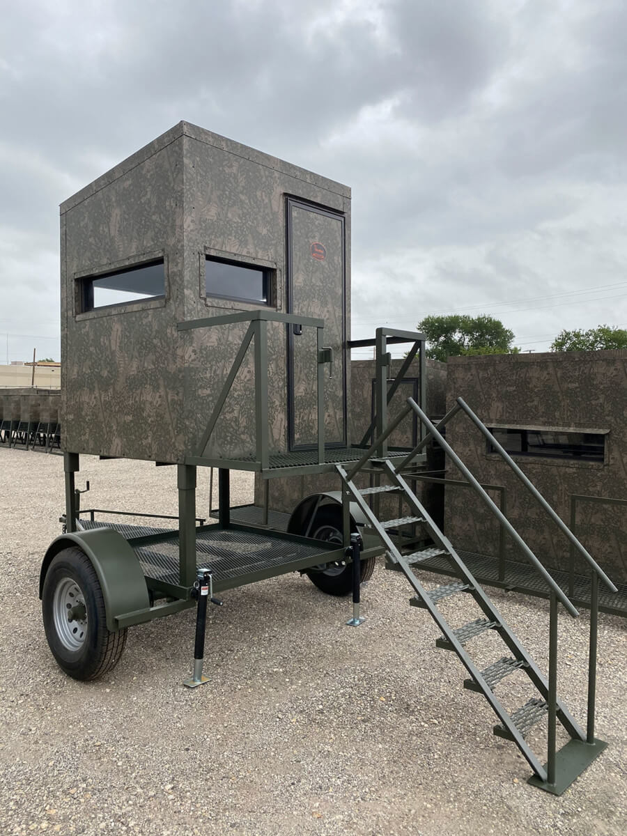 5x5 Atascosa Insulated Trailer Blinds Atascosa Wildlife Supply, Inc.