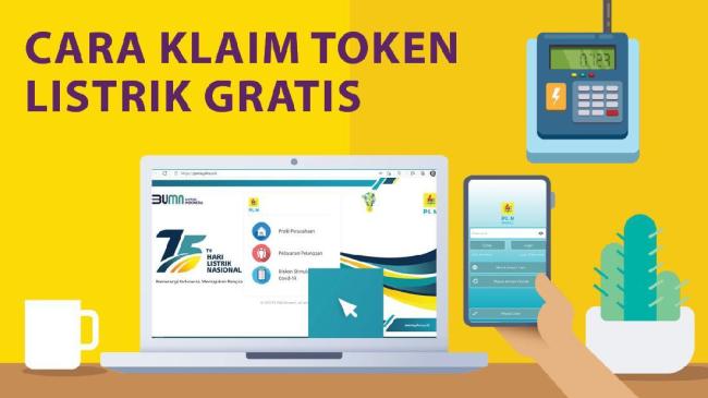 Cara Dapat Token Listrik Gratis Maret 2021