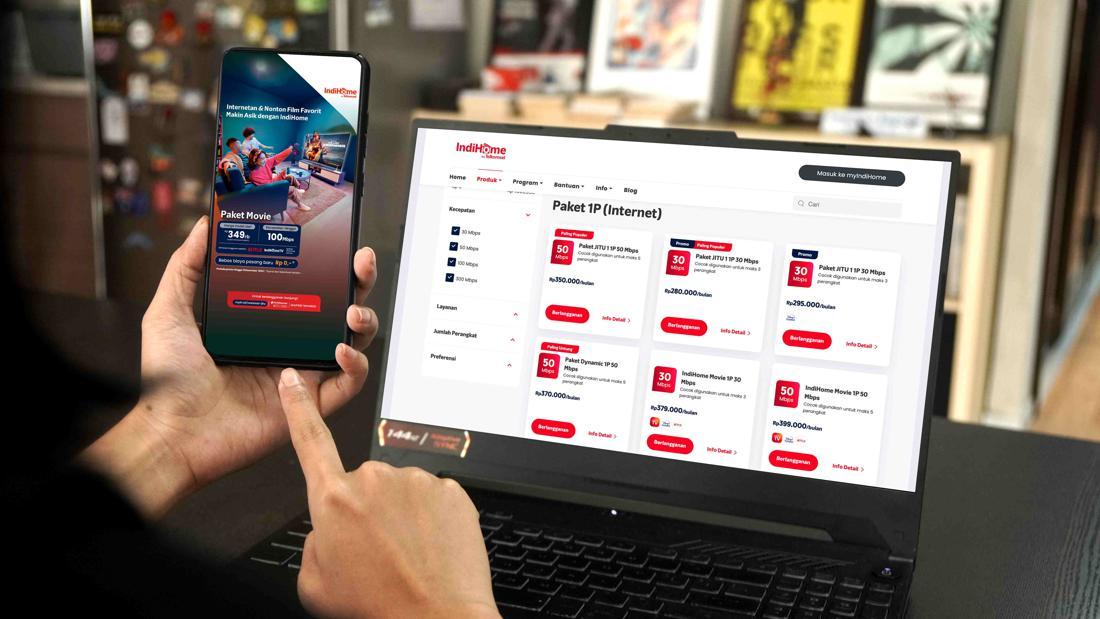 Telkomsel Rilis IndiHome Paket Movie, Sudah Gratis Langganan Netflix!
