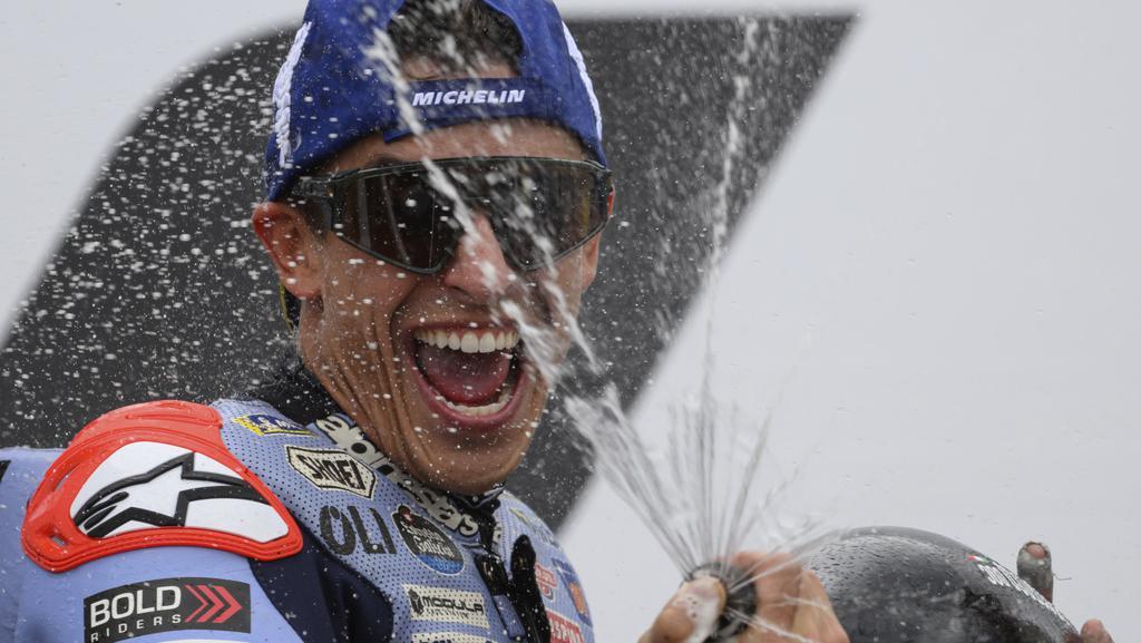 Marc Marquez Naik Podium di MotoGP Jerman: Rasanya Kayak Juara