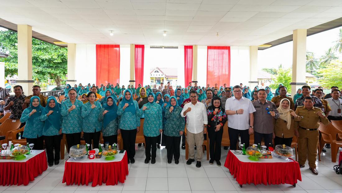 Ketum TP PKK Ajak Kader Kampanyekan Hidup Sehat & Jaga Ketahanan Pangan