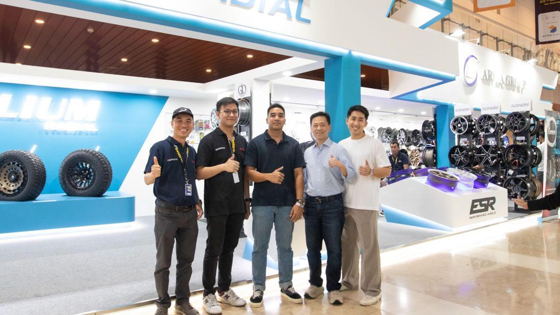 Produk Ban Rekomendasi Drifter Top RI Amandio Hadir di GIIAS 2024
